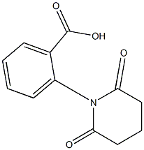 2-(2,6-dioxopiperidin-1-yl)benzoic acid Structure
