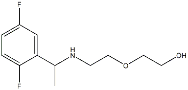 2-(2-{[1-(2,5-difluorophenyl)ethyl]amino}ethoxy)ethan-1-ol