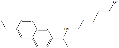 2-(2-{[1-(6-methoxynaphthalen-2-yl)ethyl]amino}ethoxy)ethan-1-ol