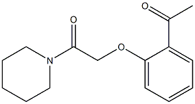 2-(2-acetylphenoxy)-1-(piperidin-1-yl)ethan-1-one