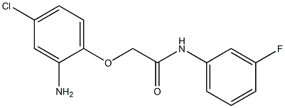  2-(2-amino-4-chlorophenoxy)-N-(3-fluorophenyl)acetamide