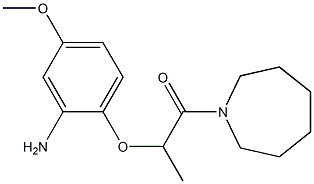 2-(2-amino-4-methoxyphenoxy)-1-(azepan-1-yl)propan-1-one