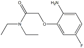 2-(2-amino-5-fluorophenoxy)-N,N-diethylacetamide