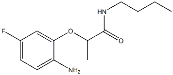  2-(2-amino-5-fluorophenoxy)-N-butylpropanamide