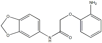 2-(2-aminophenoxy)-N-(2H-1,3-benzodioxol-5-yl)acetamide