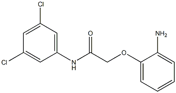 2-(2-aminophenoxy)-N-(3,5-dichlorophenyl)acetamide Structure