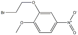 2-(2-bromoethoxy)-1-methoxy-4-nitrobenzene Struktur