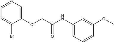 2-(2-bromophenoxy)-N-(3-methoxyphenyl)acetamide