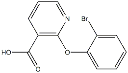 2-(2-bromophenoxy)nicotinic acid