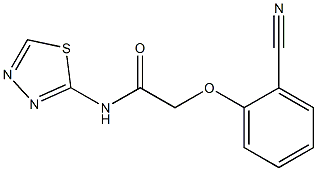  2-(2-cyanophenoxy)-N-(1,3,4-thiadiazol-2-yl)acetamide