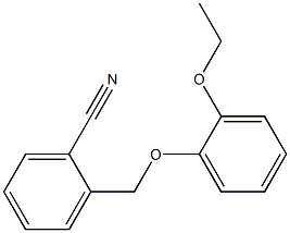2-(2-ethoxyphenoxymethyl)benzonitrile|