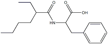 2-(2-ethylhexanamido)-3-phenylpropanoic acid|