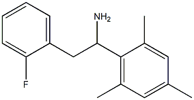 2-(2-fluorophenyl)-1-(2,4,6-trimethylphenyl)ethan-1-amine