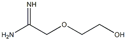 2-(2-hydroxyethoxy)ethanimidamide,,结构式