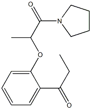 2-(2-propanoylphenoxy)-1-(pyrrolidin-1-yl)propan-1-one