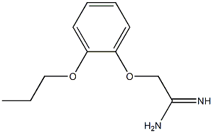 2-(2-propoxyphenoxy)ethanimidamide