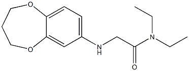 2-(3,4-dihydro-2H-1,5-benzodioxepin-7-ylamino)-N,N-diethylacetamide