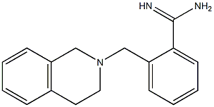 2-(3,4-dihydroisoquinolin-2(1H)-ylmethyl)benzenecarboximidamide