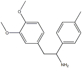 2-(3,4-dimethoxyphenyl)-1-(4-methylphenyl)ethanamine|