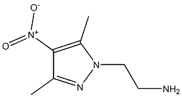 2-(3,5-dimethyl-4-nitro-1H-pyrazol-1-yl)ethan-1-amine Structure