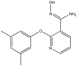 2-(3,5-dimethylphenoxy)-N'-hydroxypyridine-3-carboximidamide