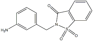 2-(3-aminobenzyl)-1,2-benzisothiazol-3(2H)-one 1,1-dioxide