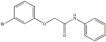 2-(3-bromophenoxy)-N-phenylacetamide,,结构式