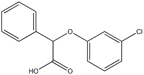 2-(3-chlorophenoxy)-2-phenylacetic acid