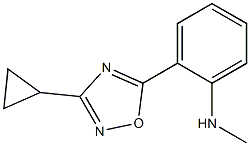 2-(3-cyclopropyl-1,2,4-oxadiazol-5-yl)-N-methylaniline