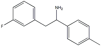 2-(3-fluorophenyl)-1-(4-methylphenyl)ethan-1-amine