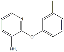 2-(3-methylphenoxy)pyridin-3-amine 化学構造式