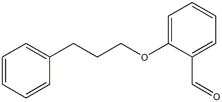 2-(3-phenylpropoxy)benzaldehyde Structure