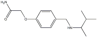 2-(4-{[(3-methylbutan-2-yl)amino]methyl}phenoxy)acetamide|