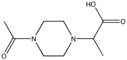 2-(4-acetylpiperazin-1-yl)propanoic acid