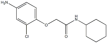  2-(4-amino-2-chlorophenoxy)-N-cyclohexylacetamide