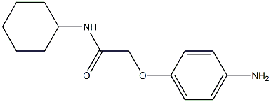  2-(4-aminophenoxy)-N-cyclohexylacetamide