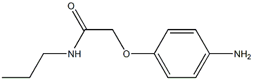 2-(4-aminophenoxy)-N-propylacetamide