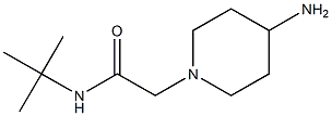 2-(4-aminopiperidin-1-yl)-N-(tert-butyl)acetamide Structure