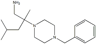  2-(4-benzylpiperazin-1-yl)-2,4-dimethylpentan-1-amine