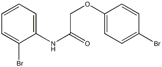 2-(4-bromophenoxy)-N-(2-bromophenyl)acetamide