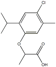  2-(4-chloro-2-isopropyl-5-methylphenoxy)propanoic acid