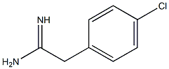 2-(4-chlorophenyl)ethanimidamide,,结构式