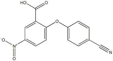 2-(4-cyanophenoxy)-5-nitrobenzoic acid|