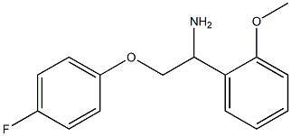  2-(4-fluorophenoxy)-1-(2-methoxyphenyl)ethanamine