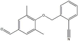 2-(4-formyl-2,6-dimethylphenoxymethyl)benzonitrile