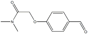 2-(4-formylphenoxy)-N,N-dimethylacetamide Structure