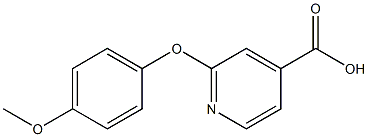 2-(4-methoxyphenoxy)pyridine-4-carboxylic acid