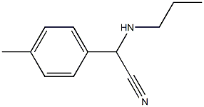  2-(4-methylphenyl)-2-(propylamino)acetonitrile