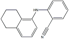  2-(5,6,7,8-tetrahydronaphthalen-1-ylamino)benzonitrile