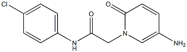 2-(5-amino-2-oxo-1,2-dihydropyridin-1-yl)-N-(4-chlorophenyl)acetamide